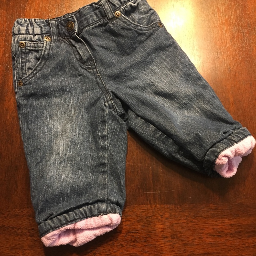 Fleeced Lined Jeans